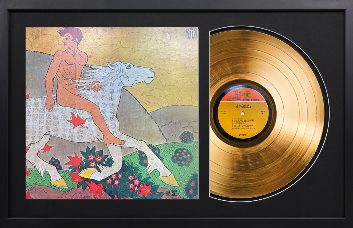 Fleetwood Mac - Then Play On - 14K Gold Framed Album