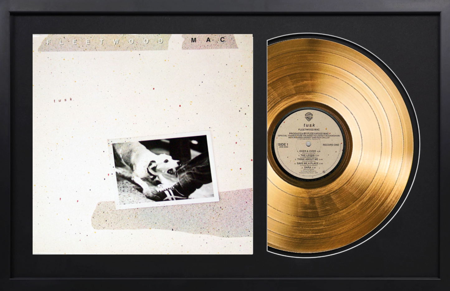 Fleetwood Mac - Tusk - 14K Gold Framed Album