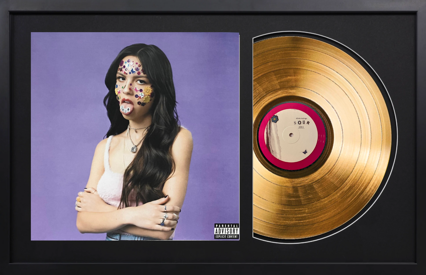 Olivia Rodrigo - SOUR - 14K Gold Plated, Limited Edition Album