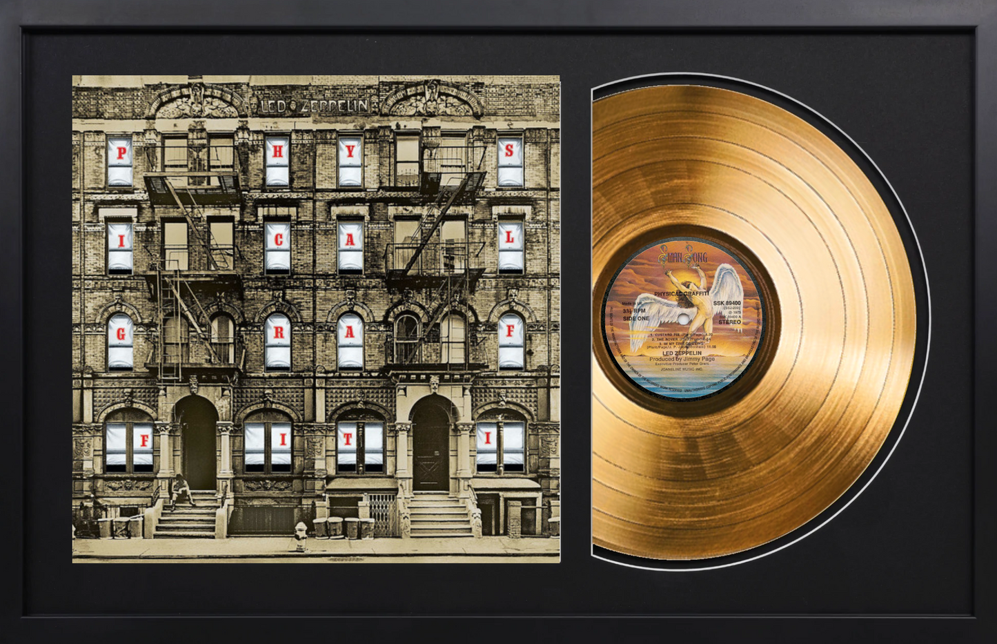 Led Zeppelin - Physical Grafitti - 14K Gold Plated, Limited Edition Album