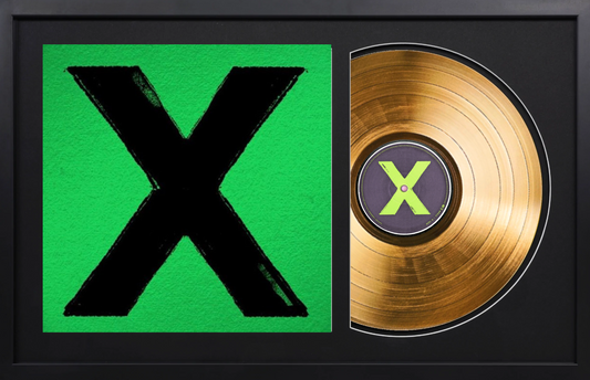 Ed Sheeran - X - 14K Gold Plated Vinyl