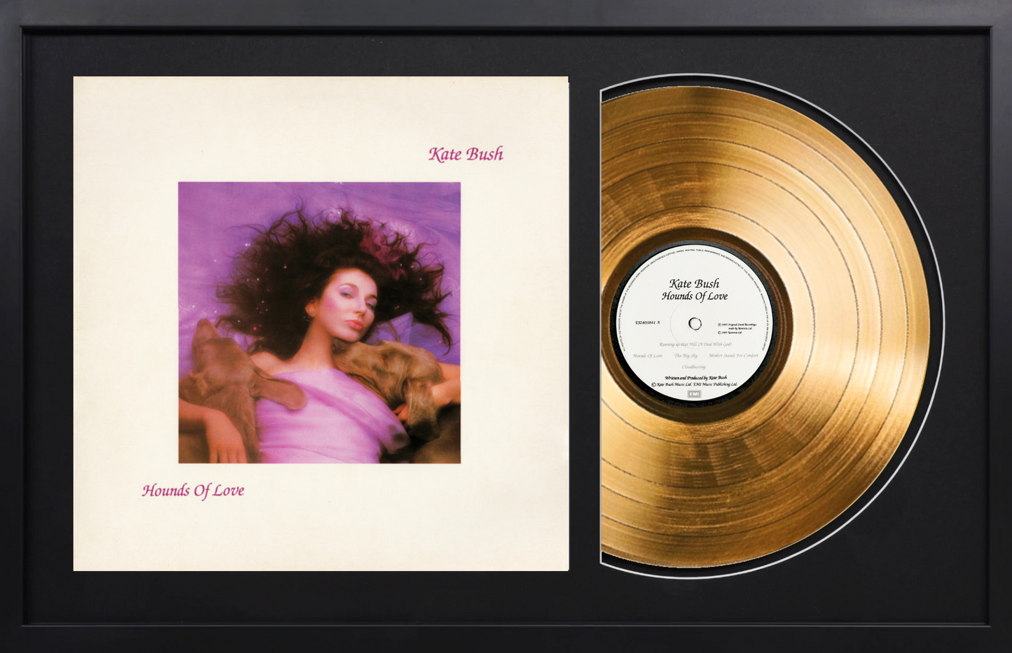 Kate Bush - Hounds Of Love - 14K Gold Plated, Limited Edition Album