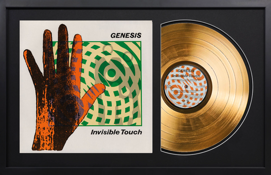 Genesis - Invisible Touch - Authentic, Gold-Plated Album