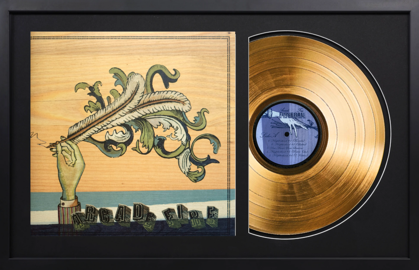 Arcade Fire - Funeral - 14K Gold Plated Vinyl