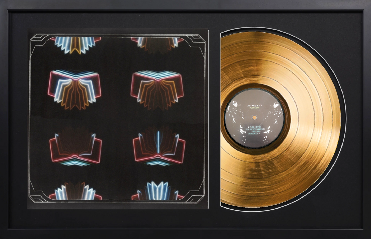 Arcade Fire - Neon Bible - 14K Gold Plated Vinyl