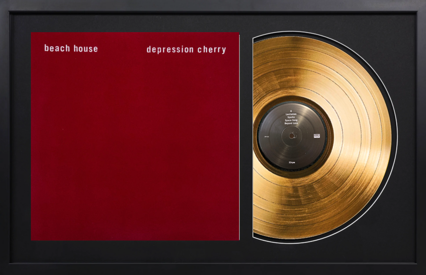 Beach House - Depression Cherry - 24K Gold Plated Vinyl