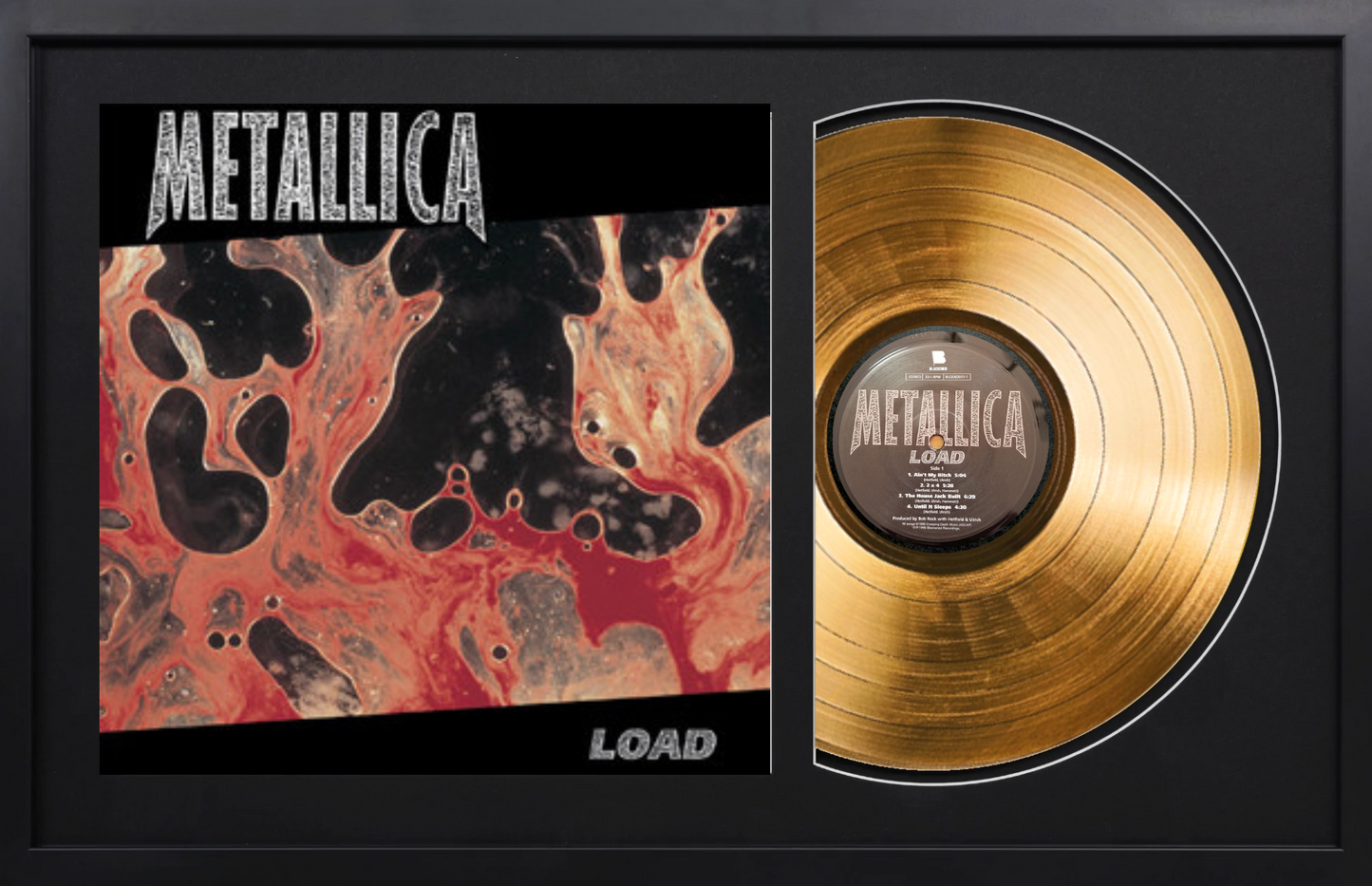 Metallica - Load - 14K Gold Framed Album