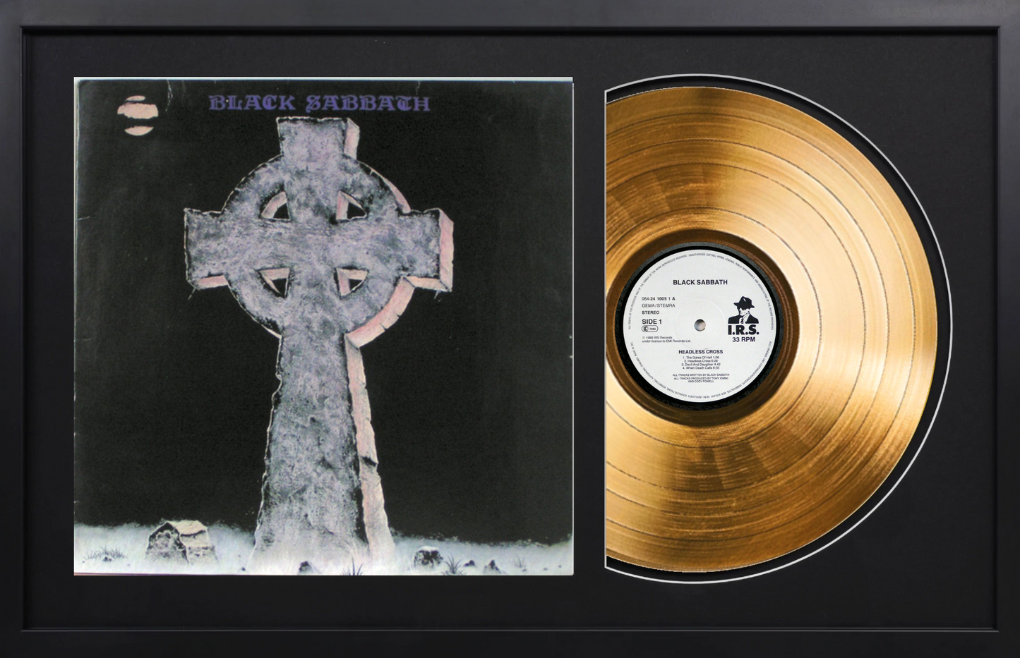 Black Sabbath - Headless Cross - 14K Gold Plated Vinyl