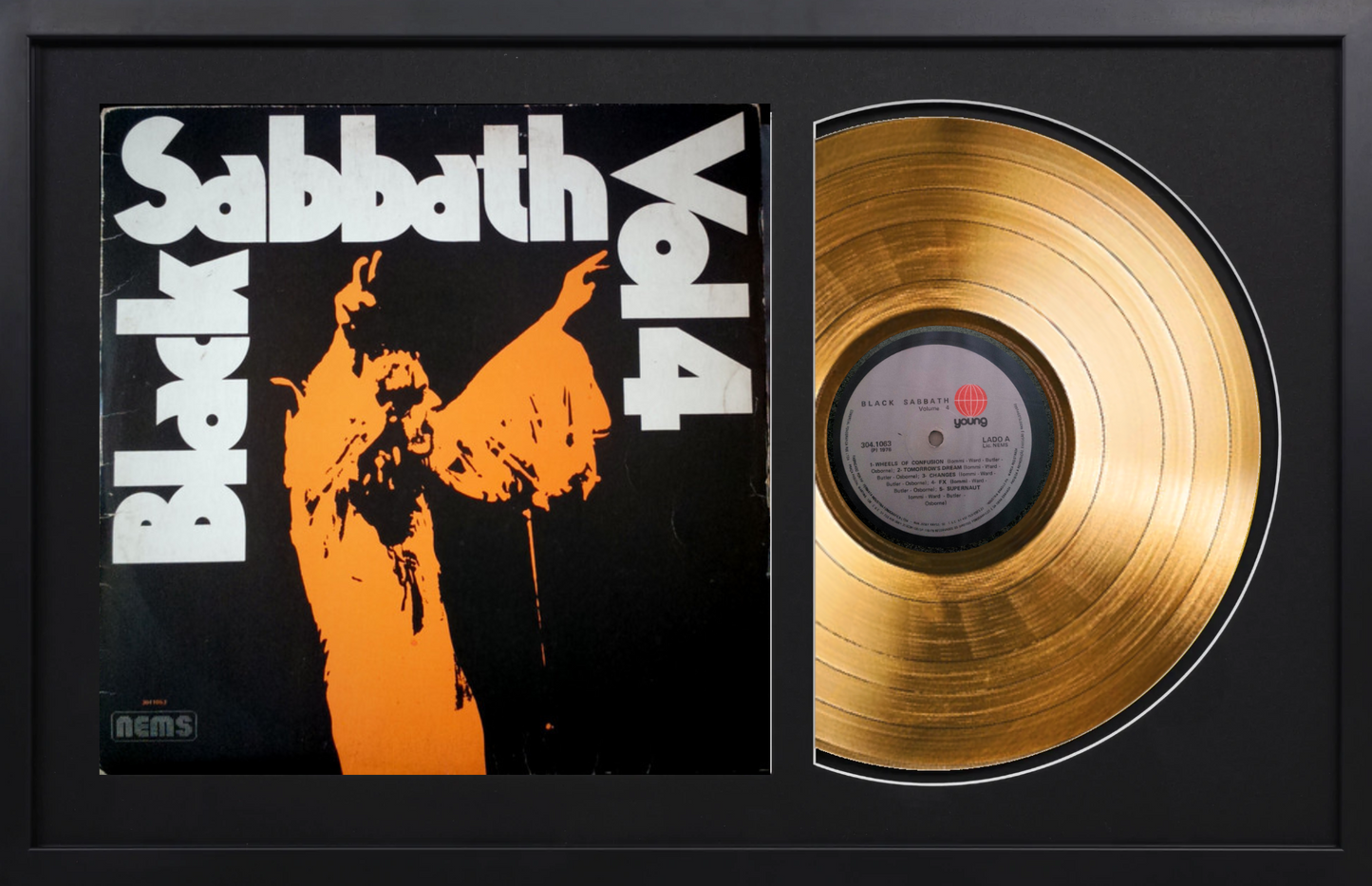 Black Sabbath - Volume 4 - 14K Gold Plated Vinyl