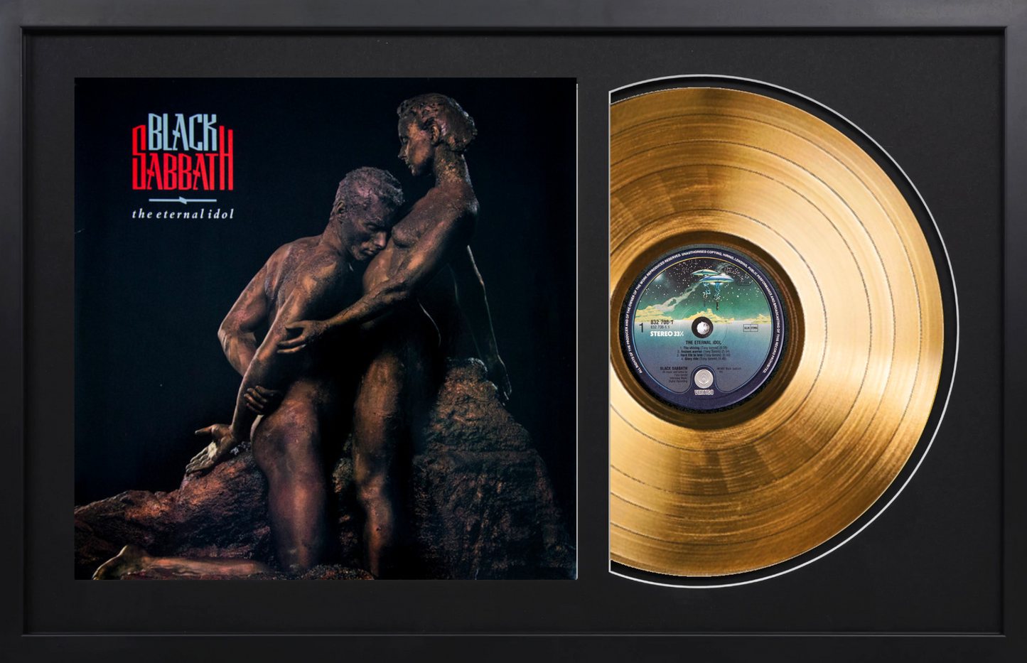 Black Sabbath - The Eternal Idol - 14K Gold Plated Vinyl