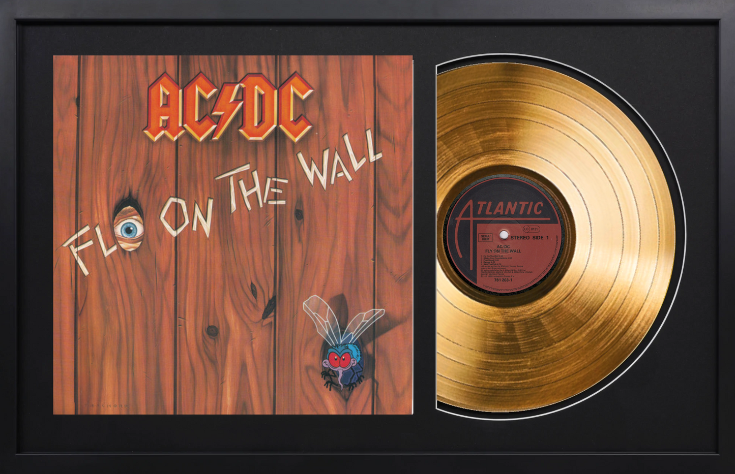 AC/DC - Fly on the Wall - 14K Gold Plated Vinyl