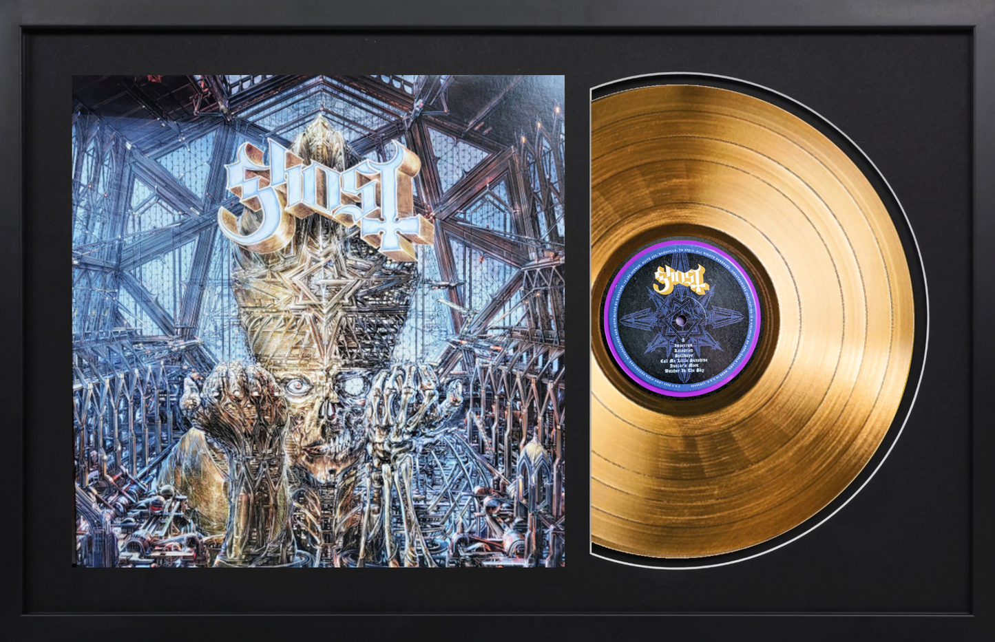 Ghost - Impera - 14K Gold Framed Album