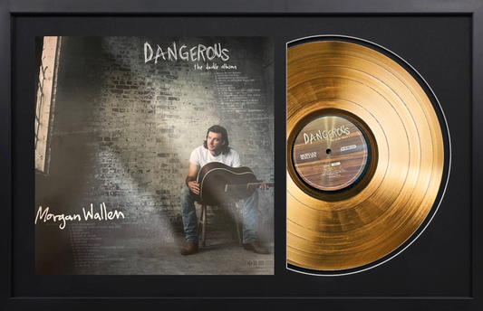Morgan Wallen - Dangerous - 14K Gold Framed Album