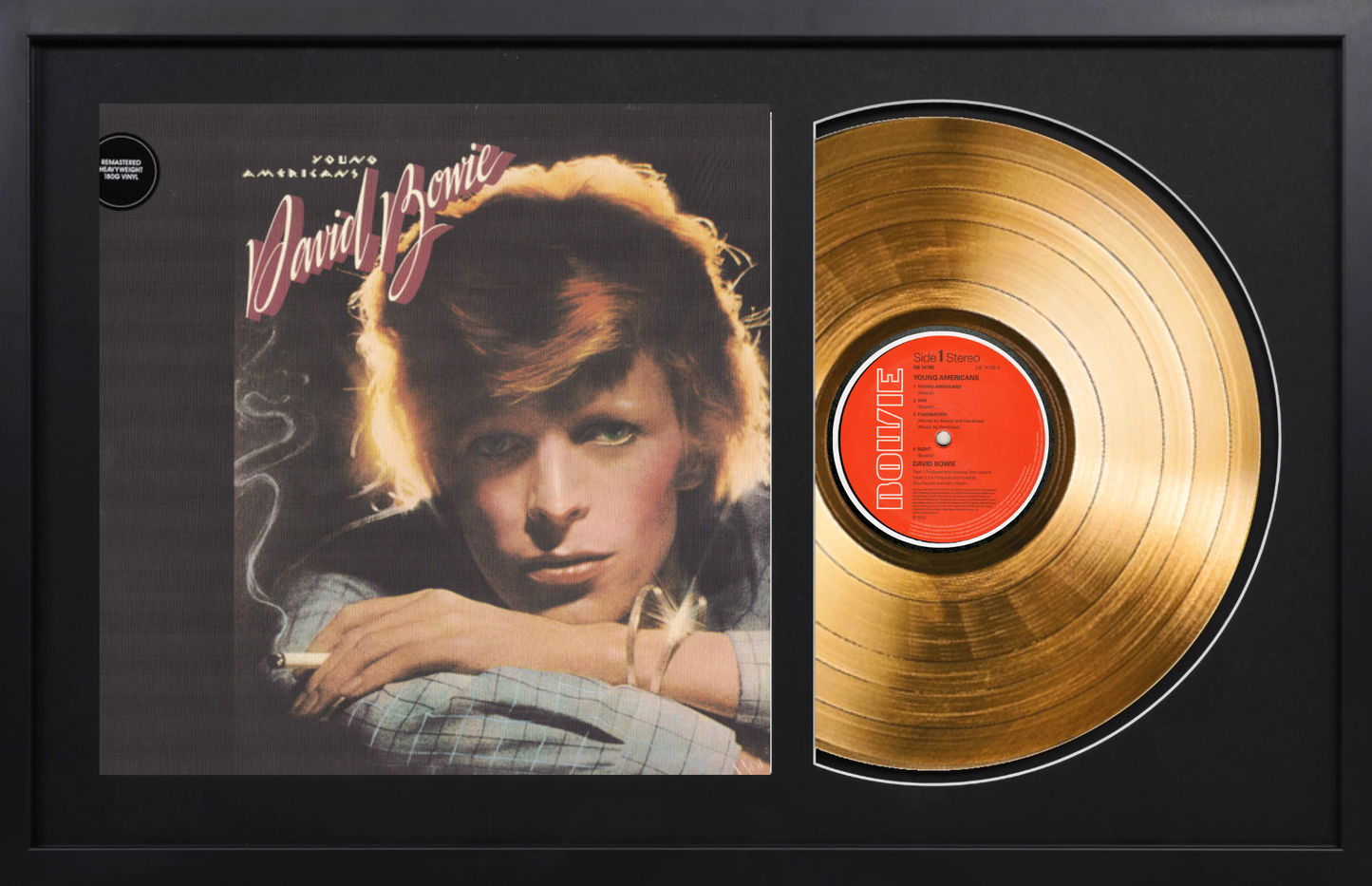 David Bowie - Young Americans - 14K Gold Plated Vinyl