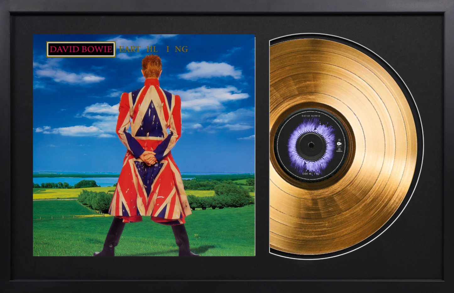 David Bowie - Earthling - 14K Gold Plated Vinyl