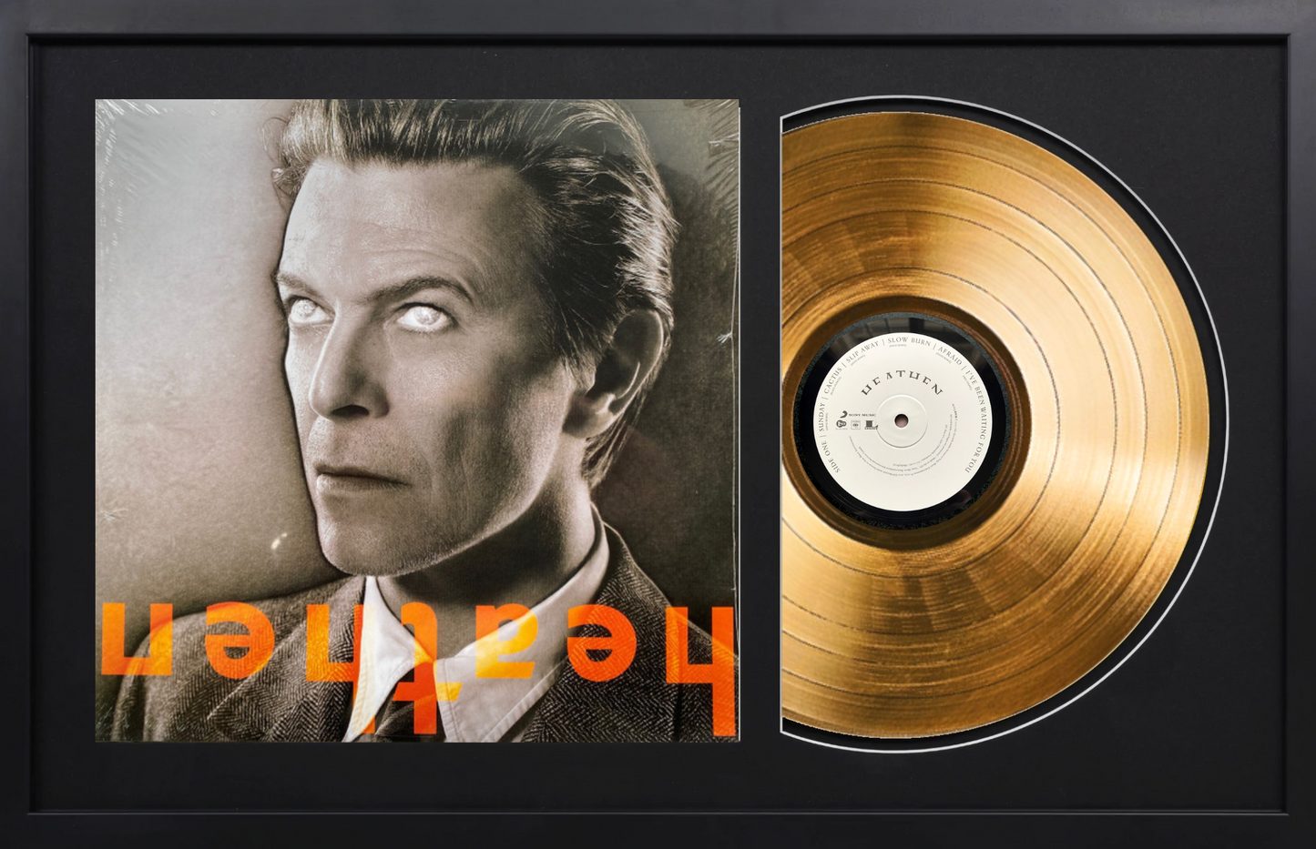 David Bowie - Heathen - 14K Gold Plated Vinyl