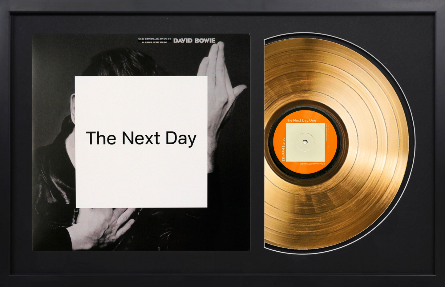 David Bowie - The Next Day - 14K Gold Plated Vinyl