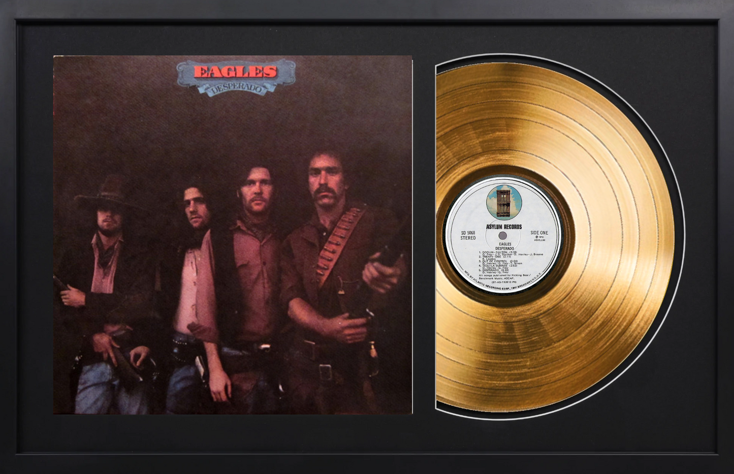 Eagles - Desperado - 14K Gold Plated Vinyl