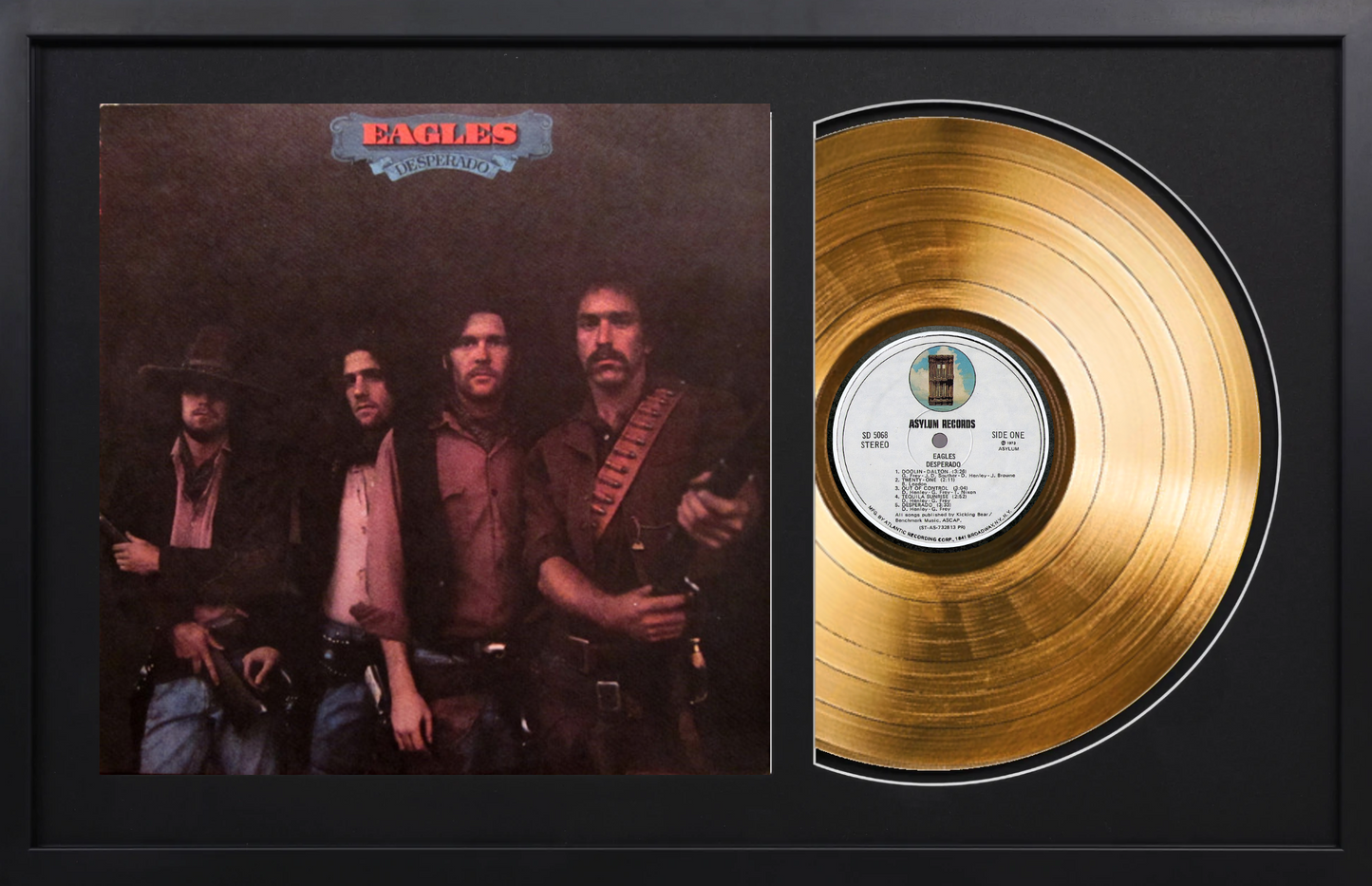 Eagles - Desperado - 24K Gold Plated Vinyl