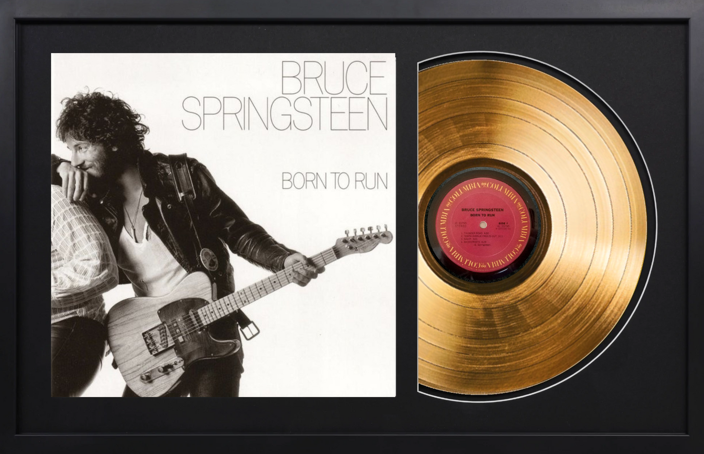 Bruce Springsteen - Born to Run - 14K Gold Plated Vinyl