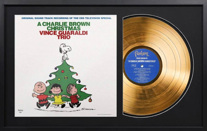 Vince Guaraldi Trio - A Charlie Brown Christmas - 14k Gold Plated, Limited Edition Album