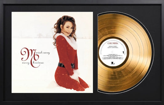 Mariah Carey - Merry Christmas - 14k Gold Record - Limited Edition Vinyl