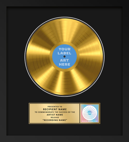 Music Milestone - Gold Album Award