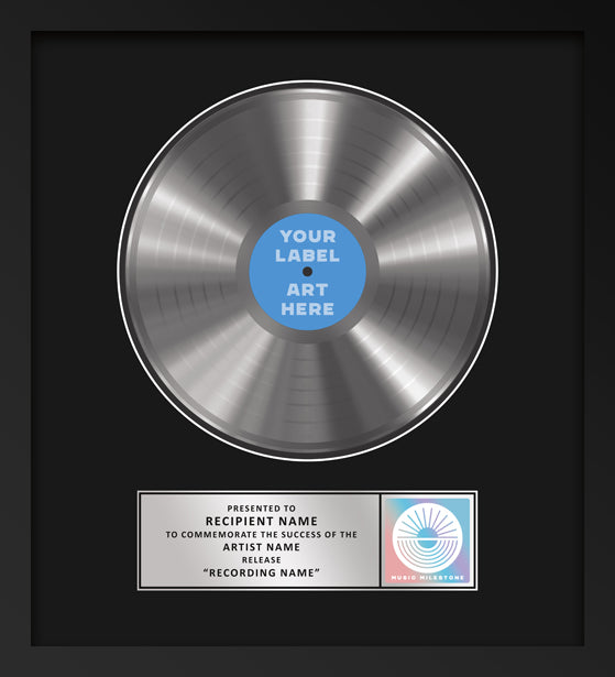 Music Milestone - Album Award - Platinum