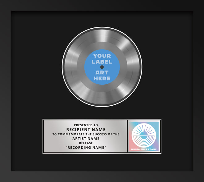 Music Milestone - Single Award - Platinum