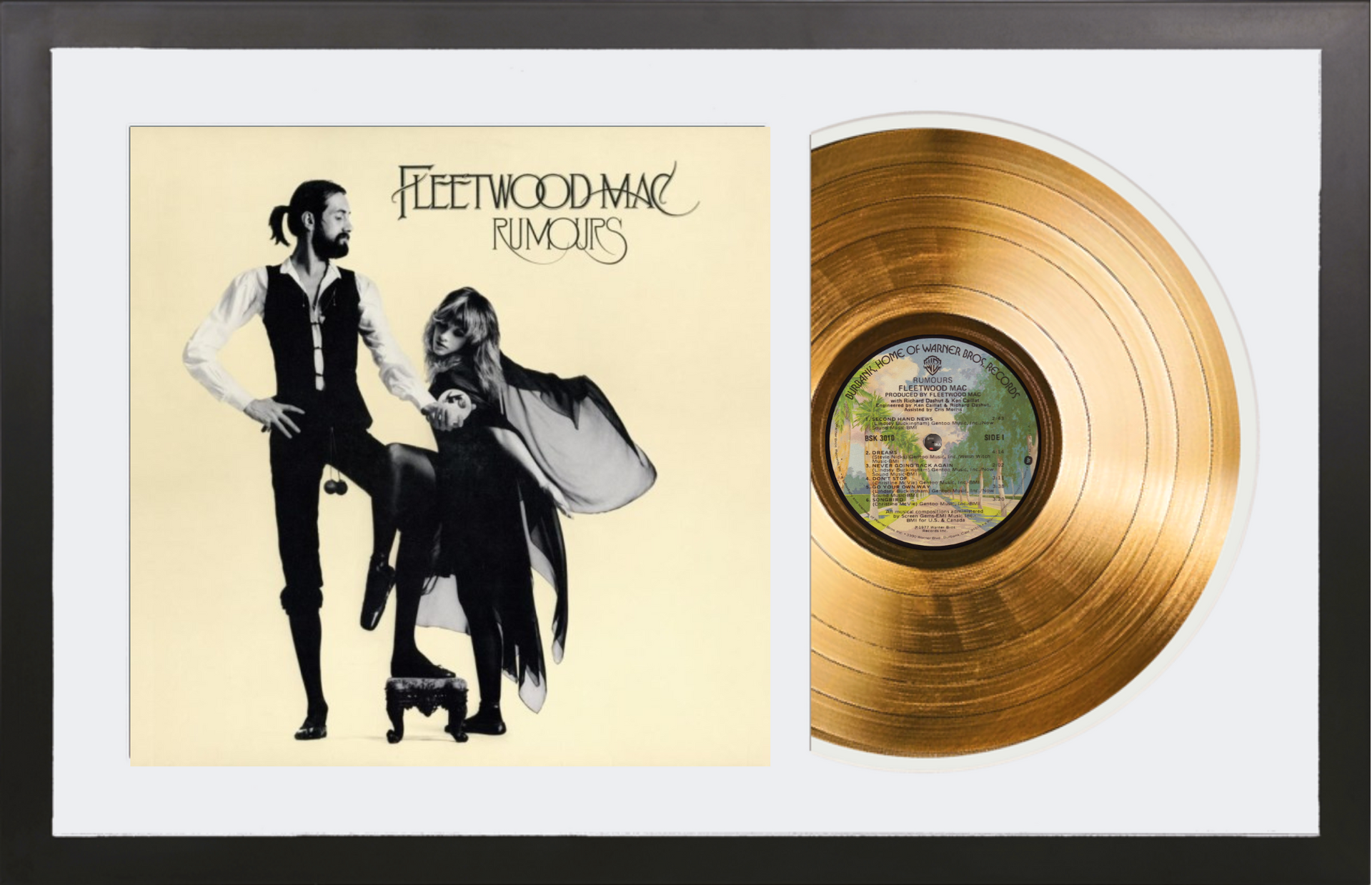 Fleetwood Mac - Rumours - 24K Gold Plated Vinyl – Gold Records USA