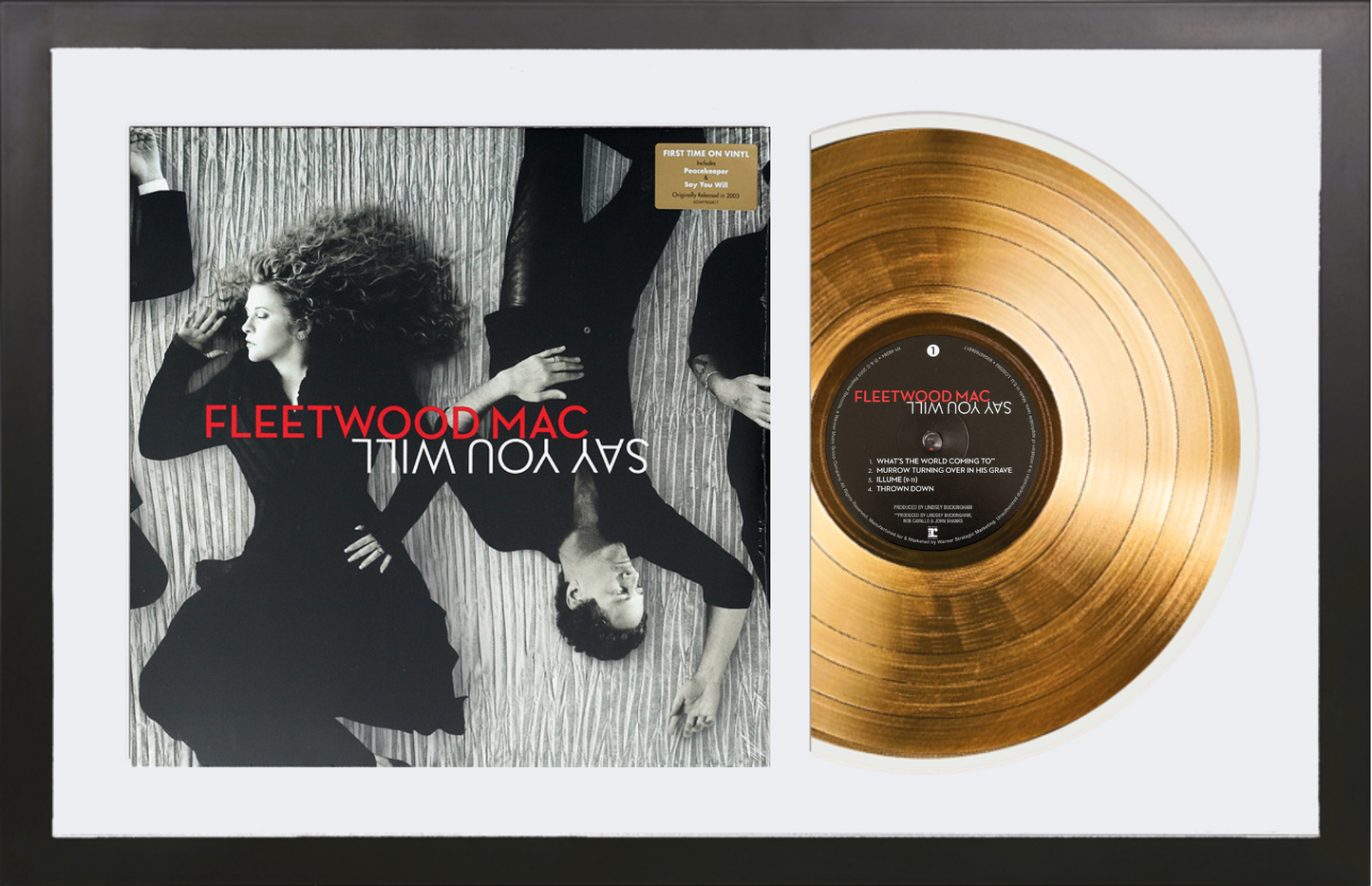 Fleetwood Mac - Say You Will - 14K Gold Plated Vinyl