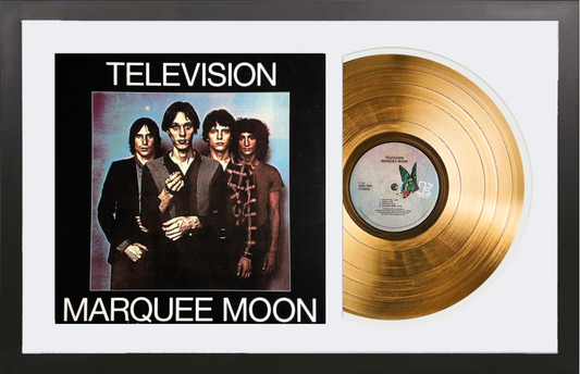 Television - Marquee Moon - 14K Gold Framed Album