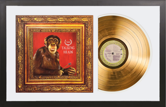 Talking Heads - Naked - 14K Gold Framed Album