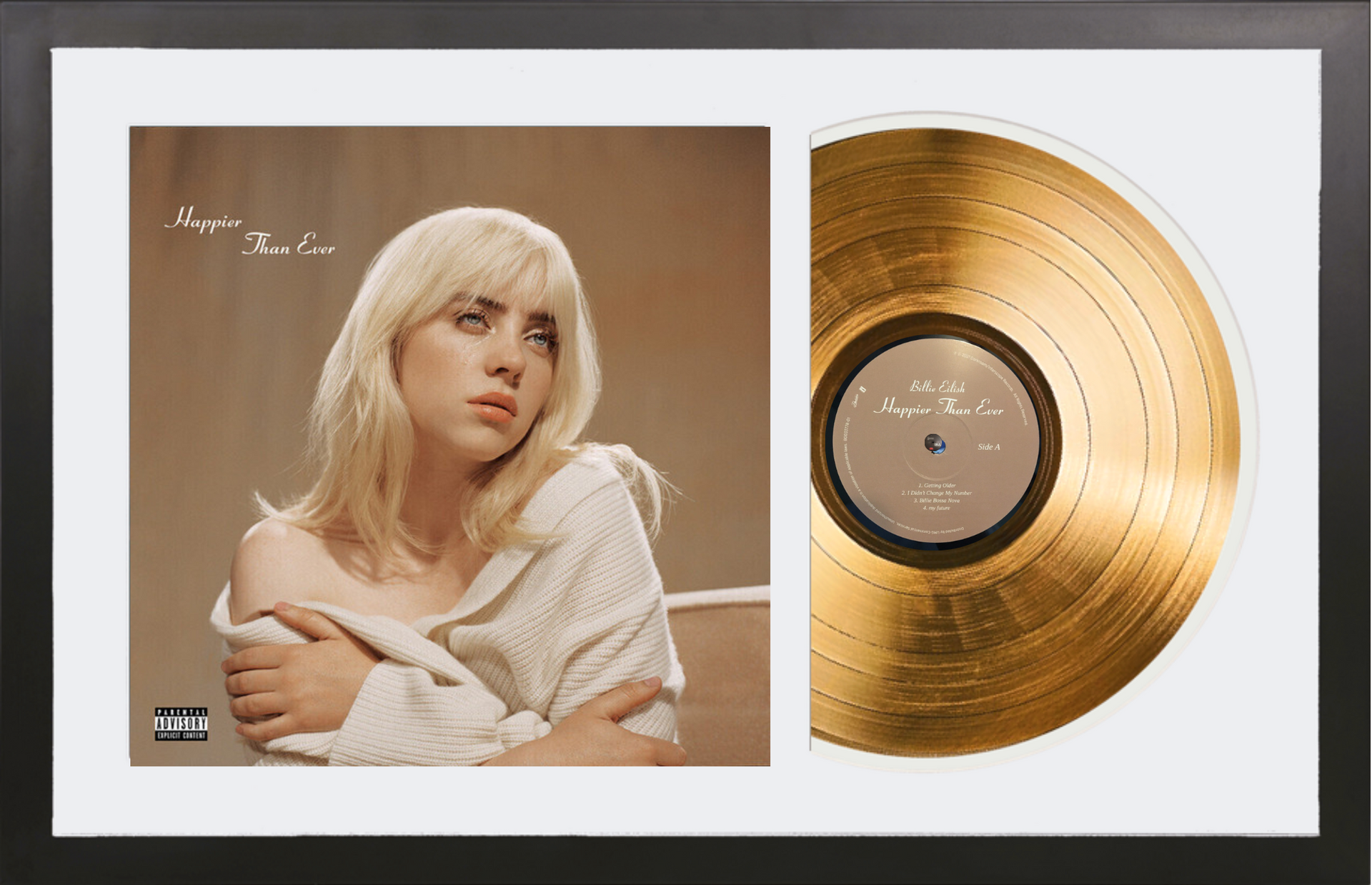 Billie Eilish Happier Than Ever LP レコード Happier Than Ever by Billie Eilish (LP Vinyl, 2021, Limited