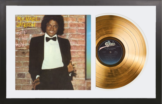 Michael Jackson - Off The Wall - 14K Gold Plated, Limited Edition Album