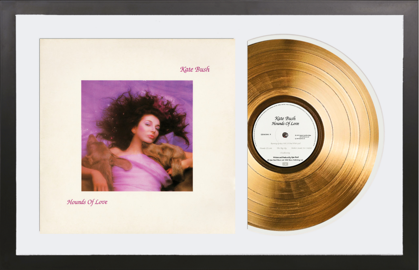 Kate Bush - Hounds Of Love - 14K Gold Plated, Limited Edition Album