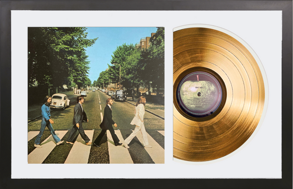 The Beatles - Abbey Road - 24K Gold Plated, Limited Edition Album – Gold  Records USA