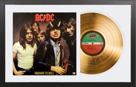 AC/DC - Highway To Hell - 14K Gold Plated Vinyl