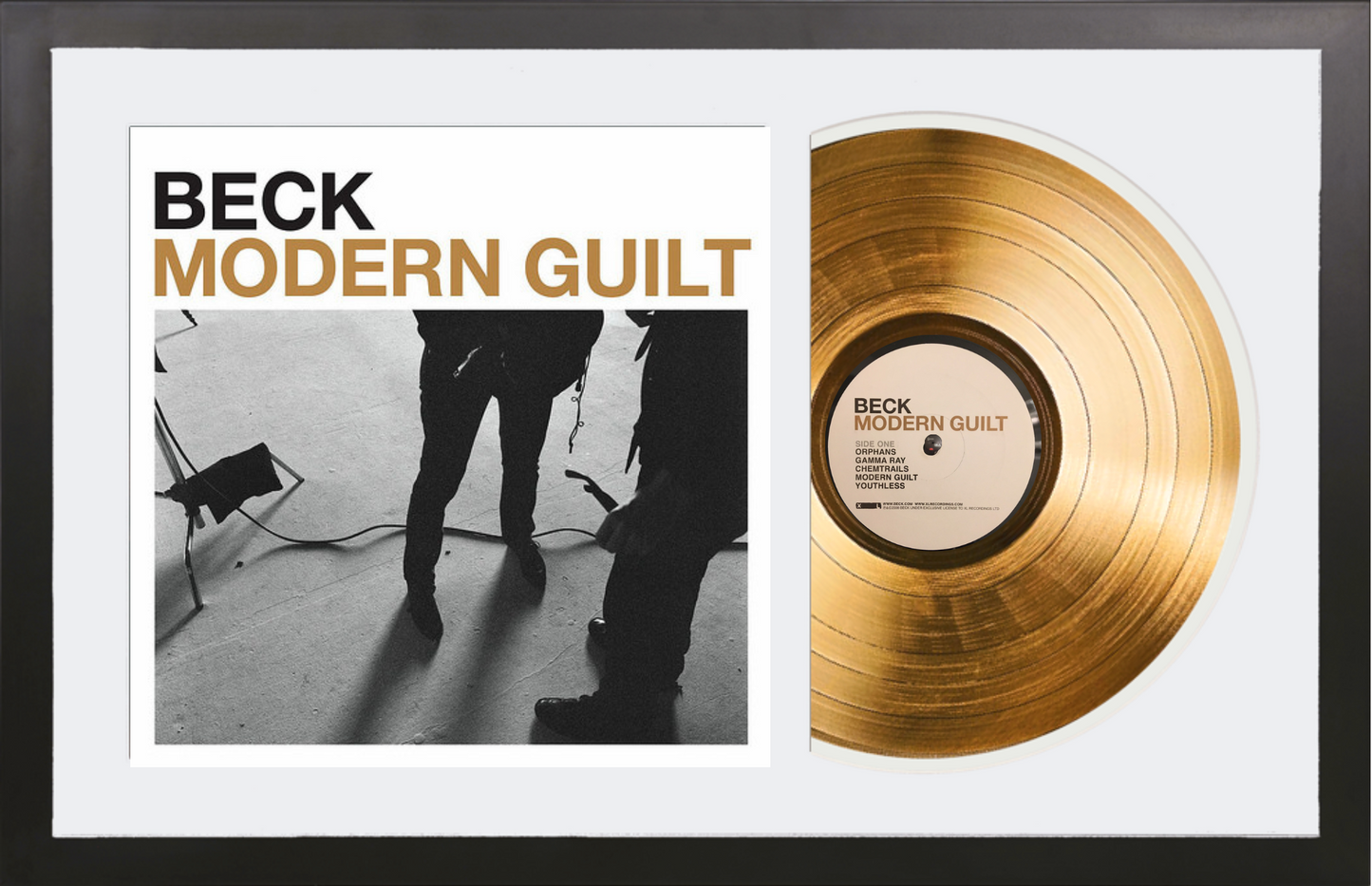 Beck - Modern Guilt - 14K Gold Plated Vinyl