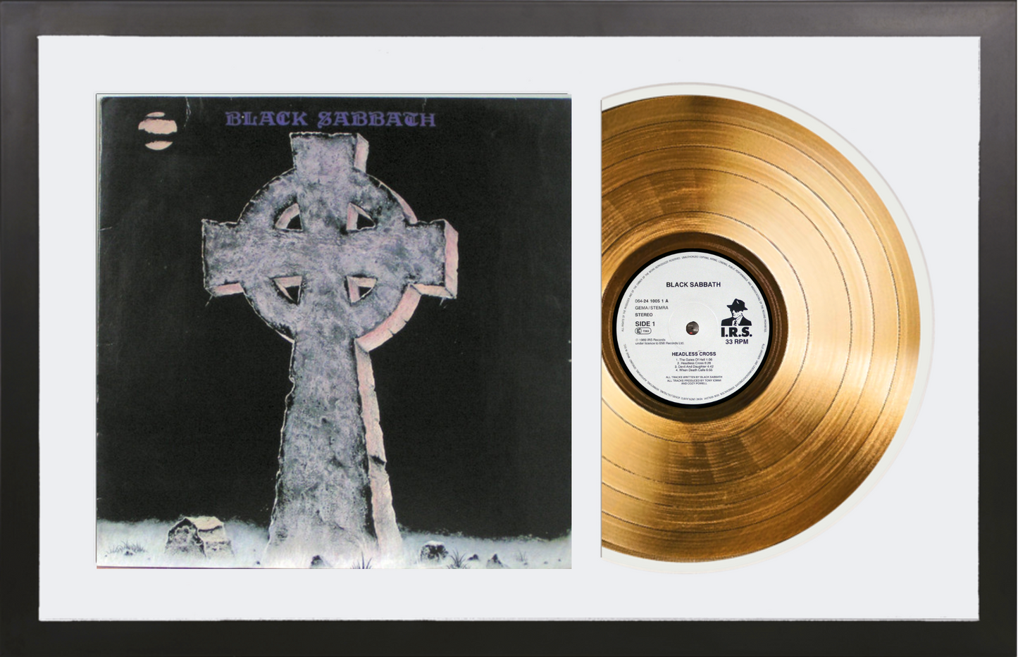 Black Sabbath - Headless Cross - 14K Gold Plated Vinyl