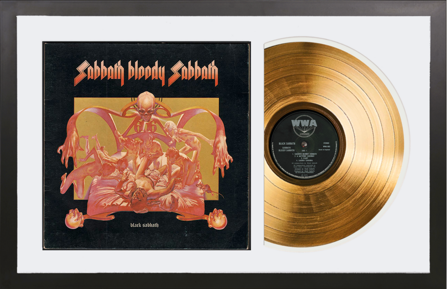 Black Sabbath - Sabbath Bloody Sabbath - 14K Gold Plated Vinyl