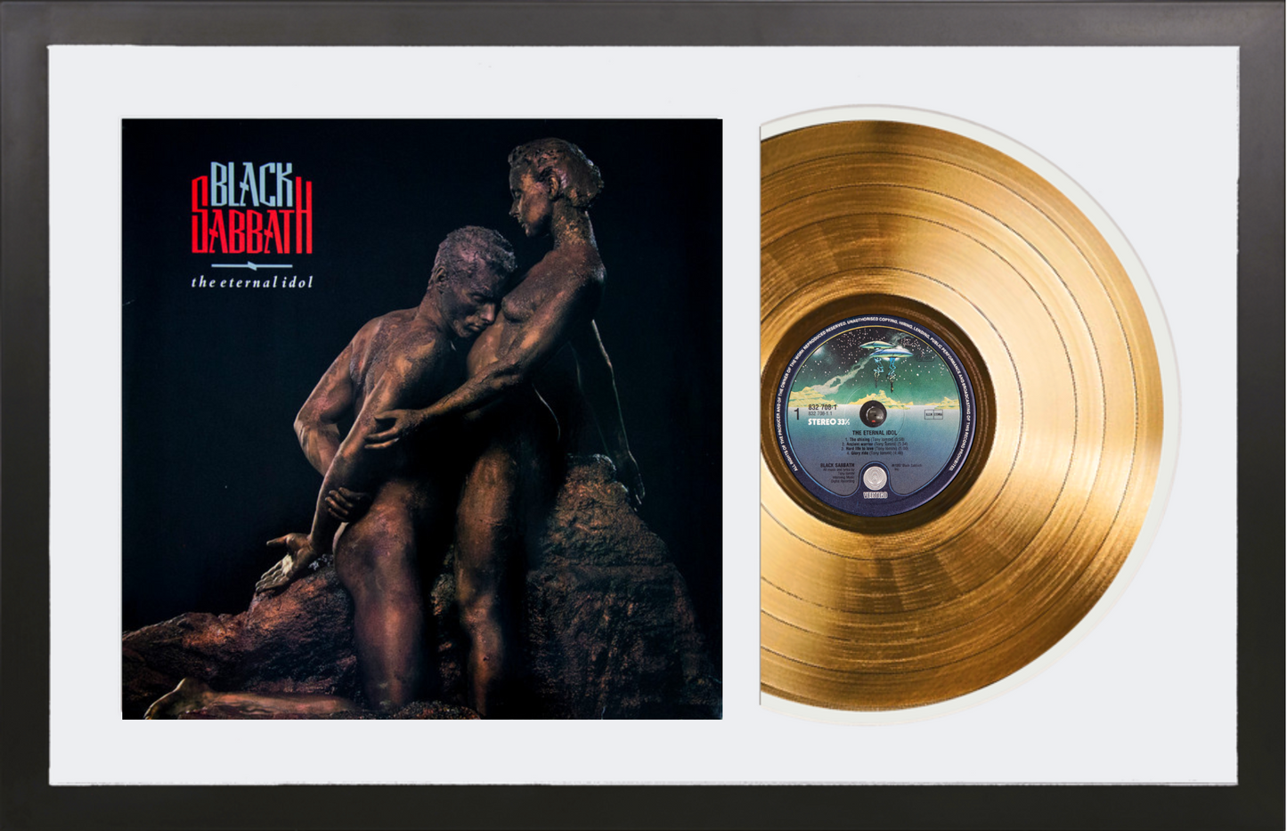 Black Sabbath - The Eternal Idol - 14K Gold Plated Vinyl