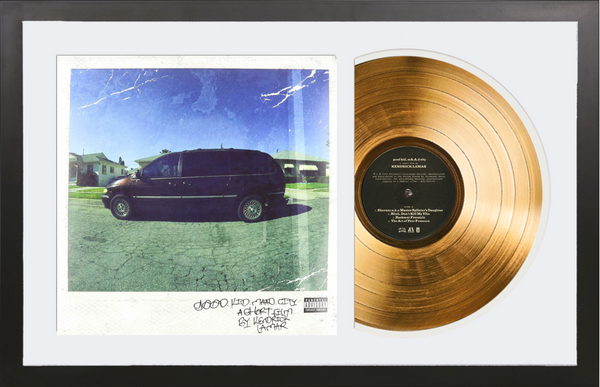 Kendrick Lamar - Good Kid, M.A.A.D City - 14K Gold Plated, Limited Edition  Album