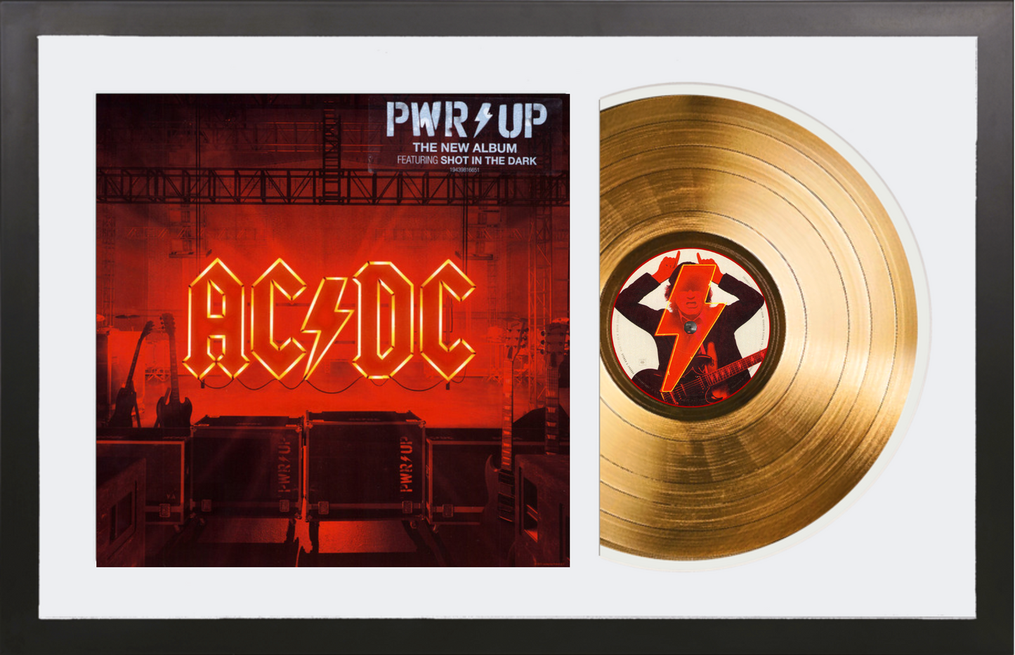 AC/DC - PWR/UP - 14K Gold Plated Vinyl