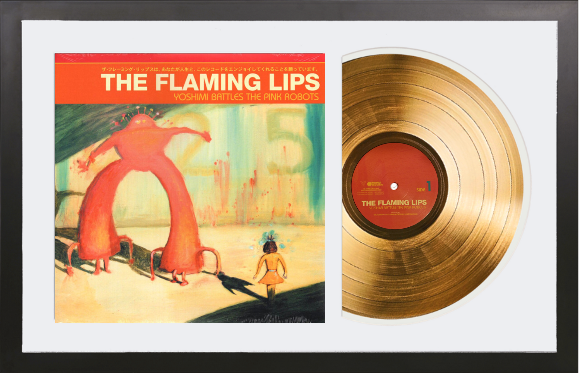 The Flaming Lips - Yoshimi Battles the Pink Robots - 14K Gold