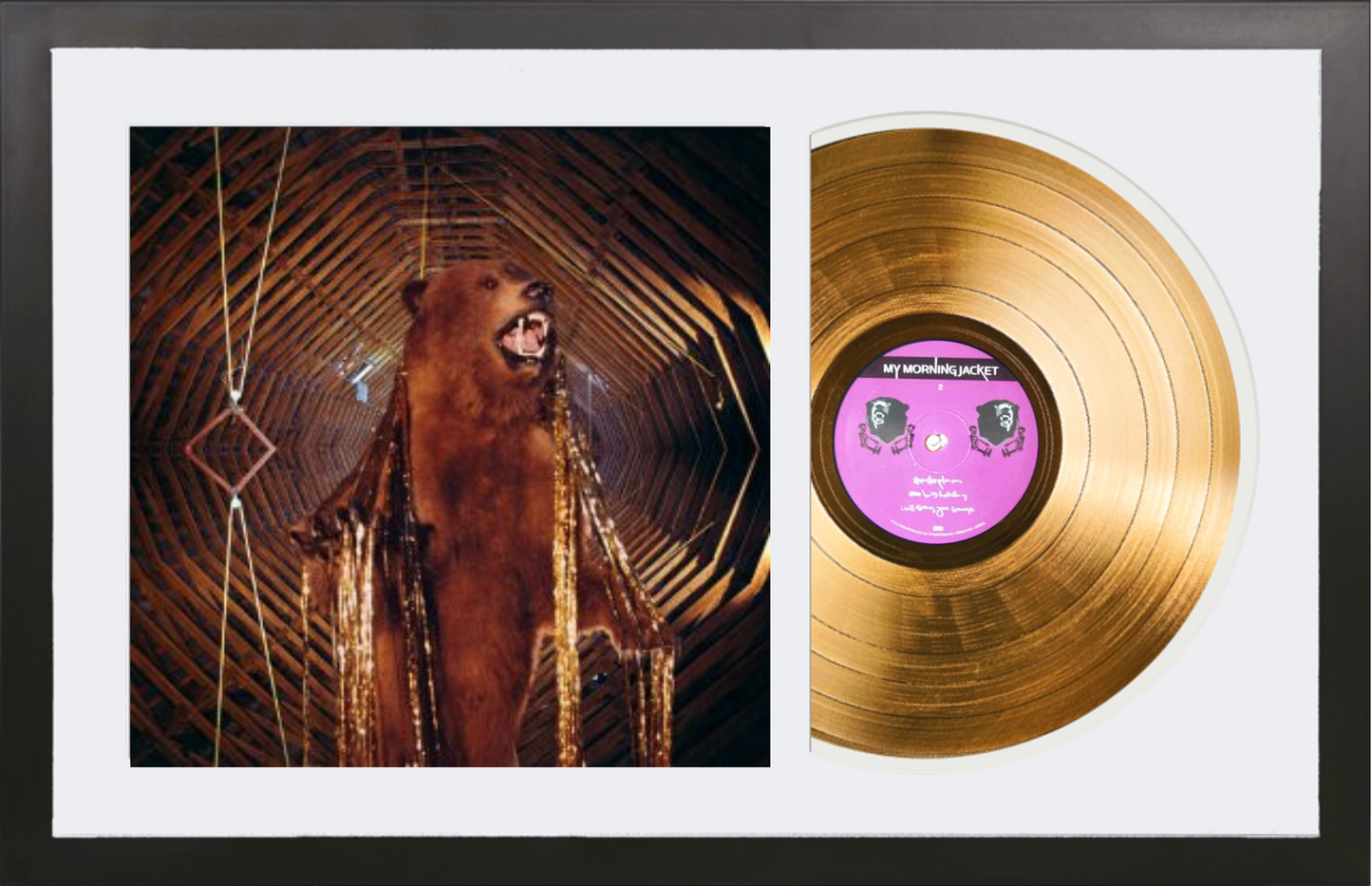 My Morning Jacket - It Still Moves - 14K Gold Framed Album - Limited Edition Vinyl