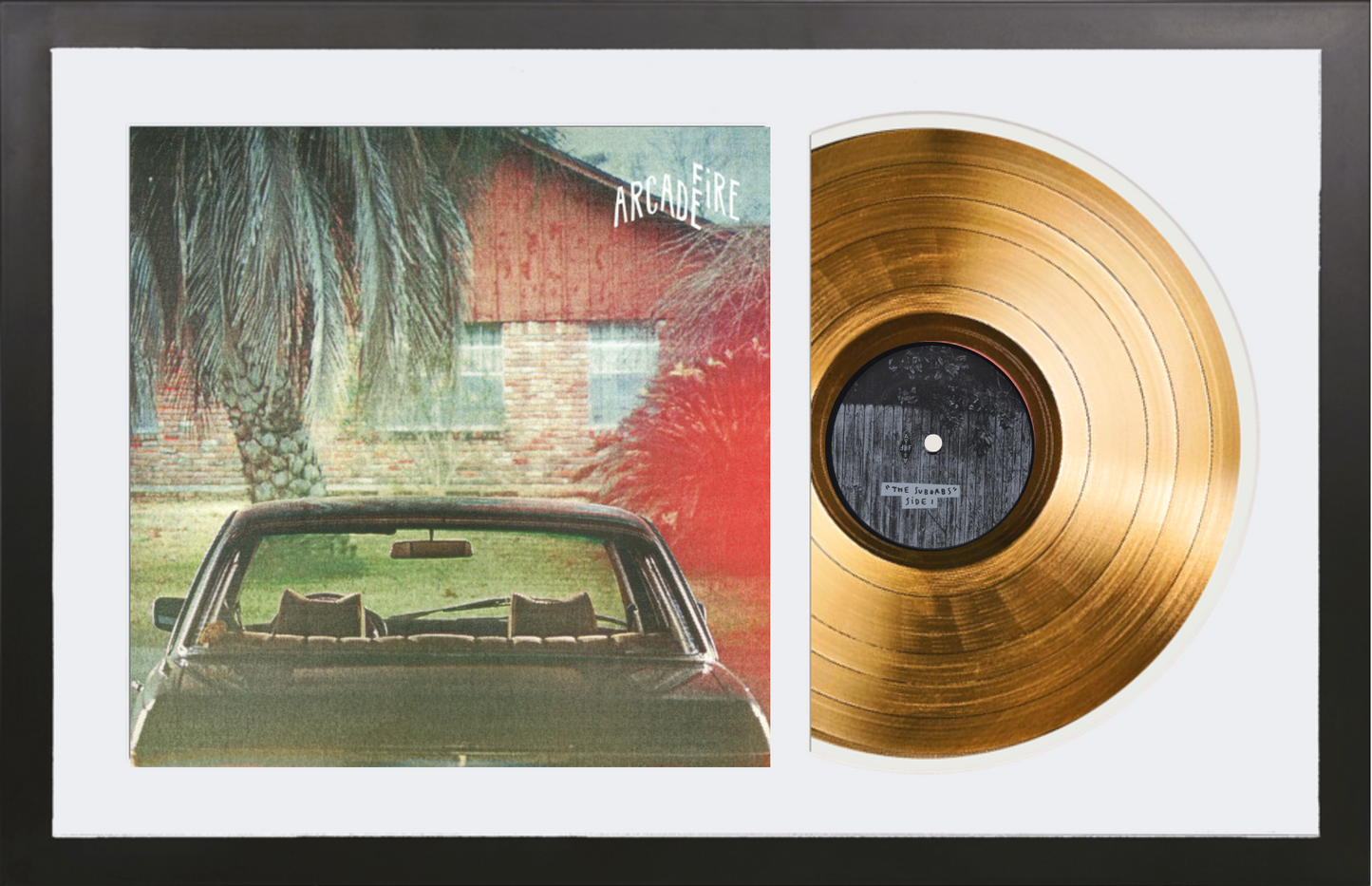 Arcade Fire - The Suburbs - 14K Gold Plated Vinyl