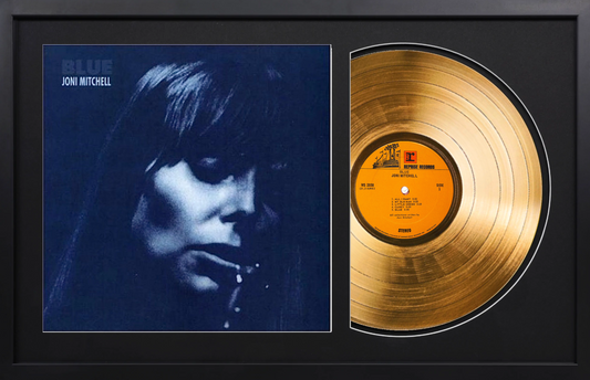 Joni Mitchell - Blue - 14K Gold Framed Album