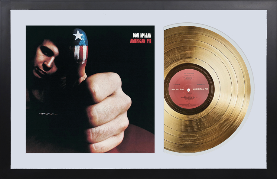 Don McLean - American Pie - 14K Gold Plated Vinyl