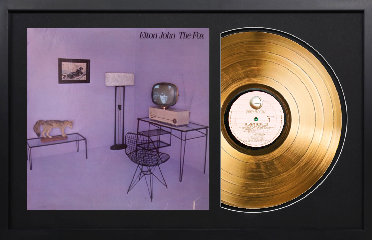 Elton John - The Fox - 14K Gold Plated Vinyl